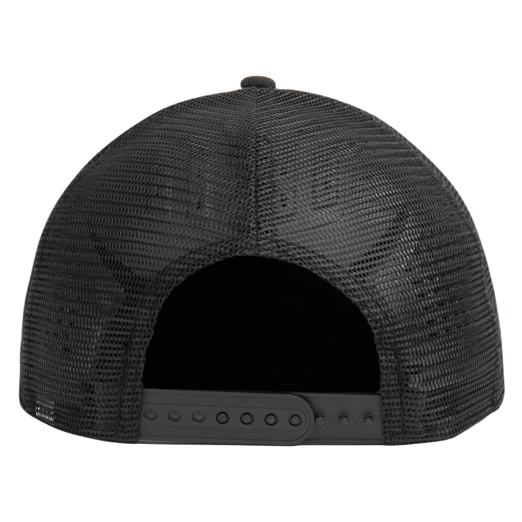 NFL Cincinnati Bengals New Era Shadowline 9FIFTY Snapback Trucker Hat - Black