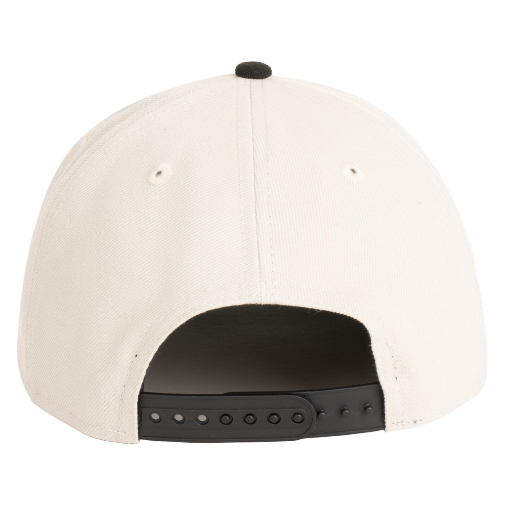 NFL Pittsburgh Steelers New Era Two-Tone Primary Team Color Stone 9FIFTY A-Frame Snapback Hat - Stone