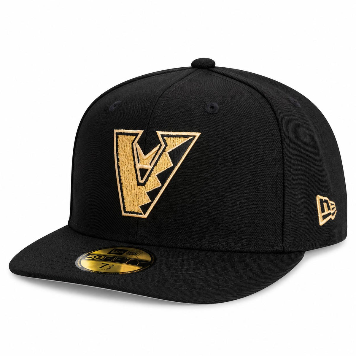 MLB Arizona Diamondbacks New Era Gold Digger 59FIFTY A-Frame Fitted Hat- Black