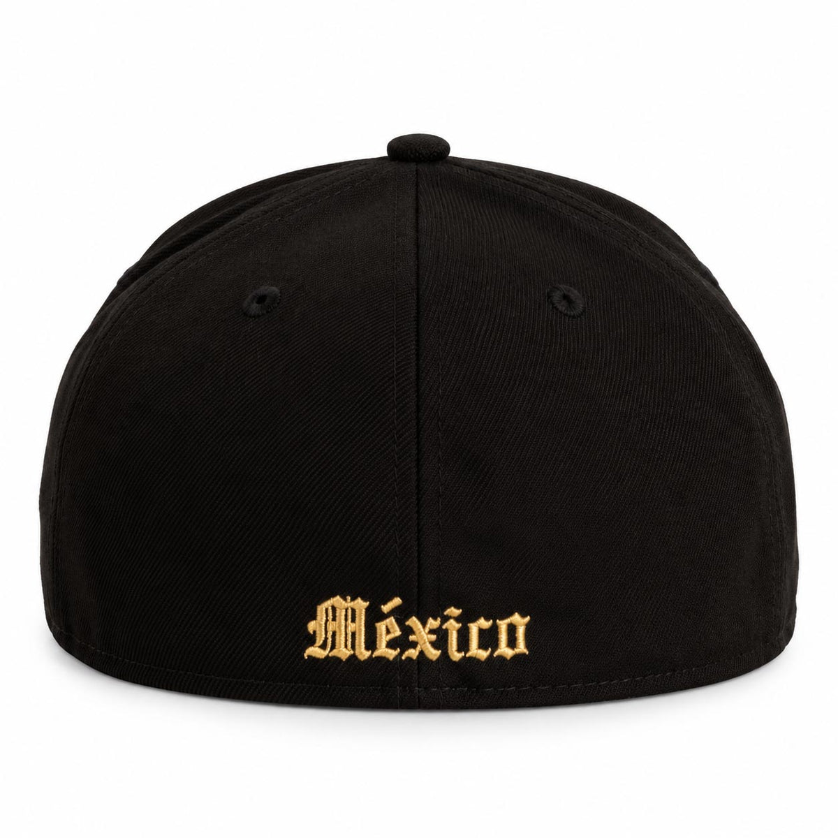 WBC Mexico New Era Gold Digger 59FIFTY A-Frame Fitted Hat- Black