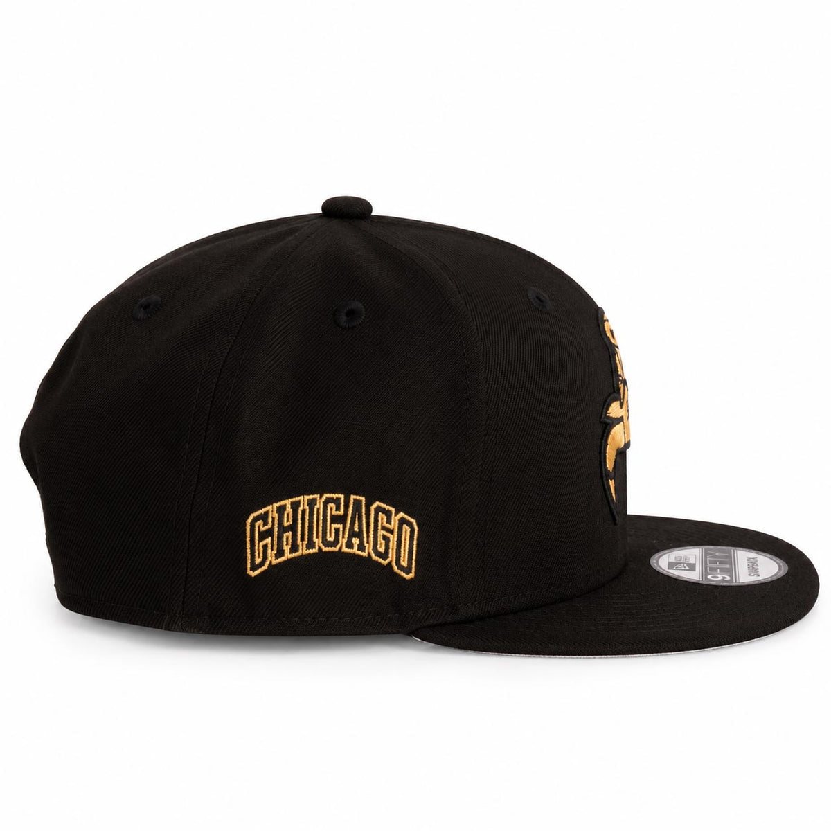 NBA Chicago Bulls New Era Gold Digger 9FIFTY Snapback Hat- Black