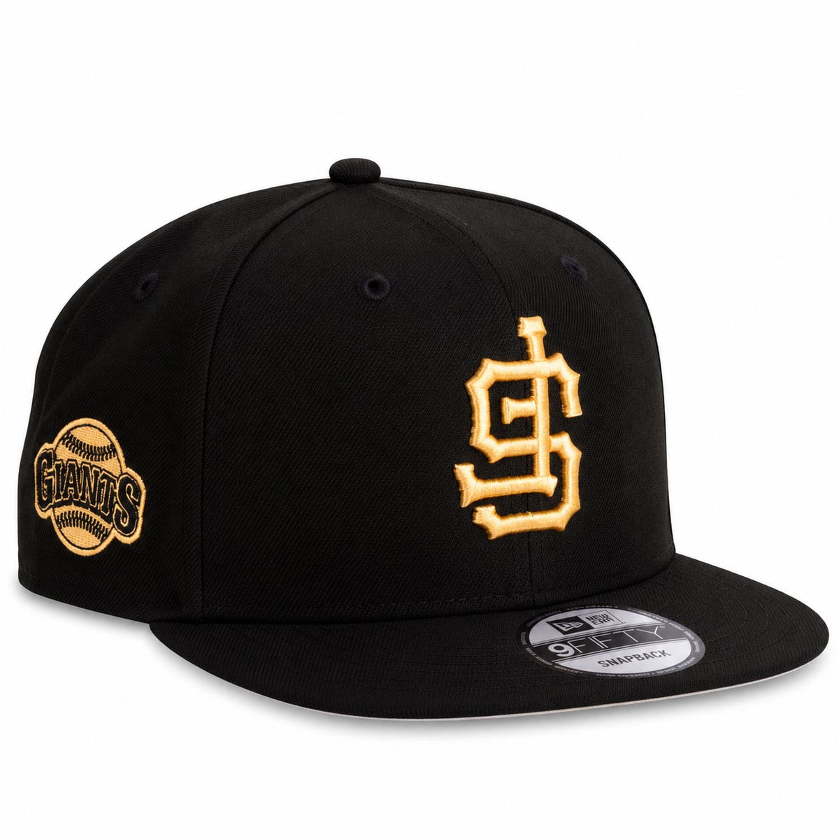 MLB San Francisco Giants New Era Gold Digger 9FIFTY Snapback Hat- Black