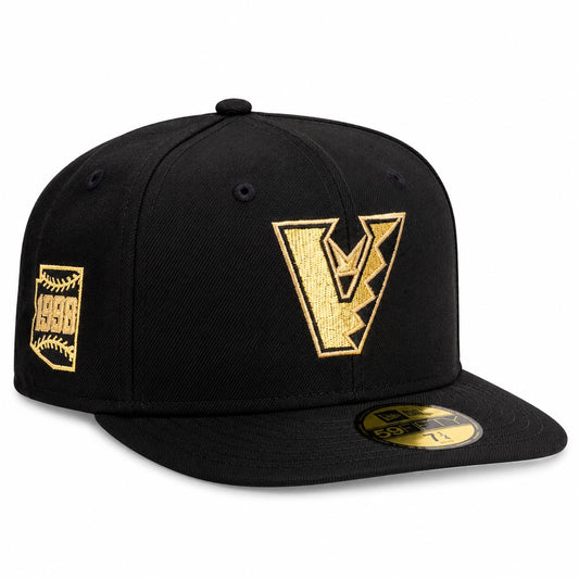 MLB Arizona Diamondbacks New Era Gold Digger 59FIFTY A-Frame Fitted Hat- Black