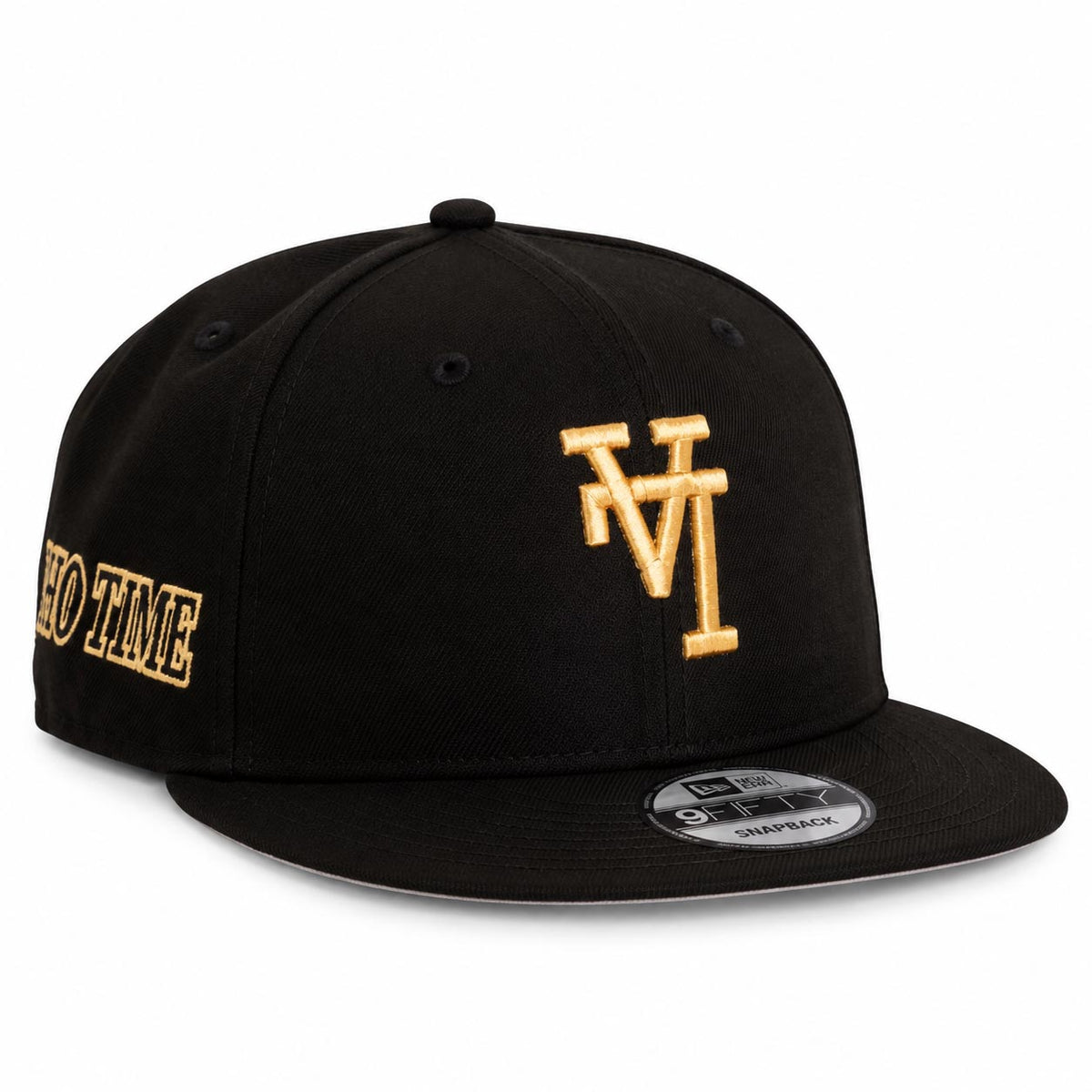 MLB Los Angeles Dodgers New Era Gold Digger 9FIFTY Snapback Hat- Black