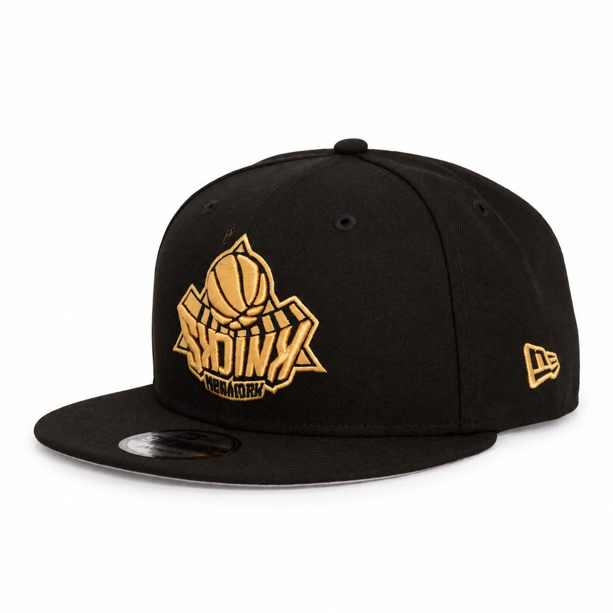 NBA New York Knicks New Era Gold Digger 9FIFTY Snapback Hat- Black