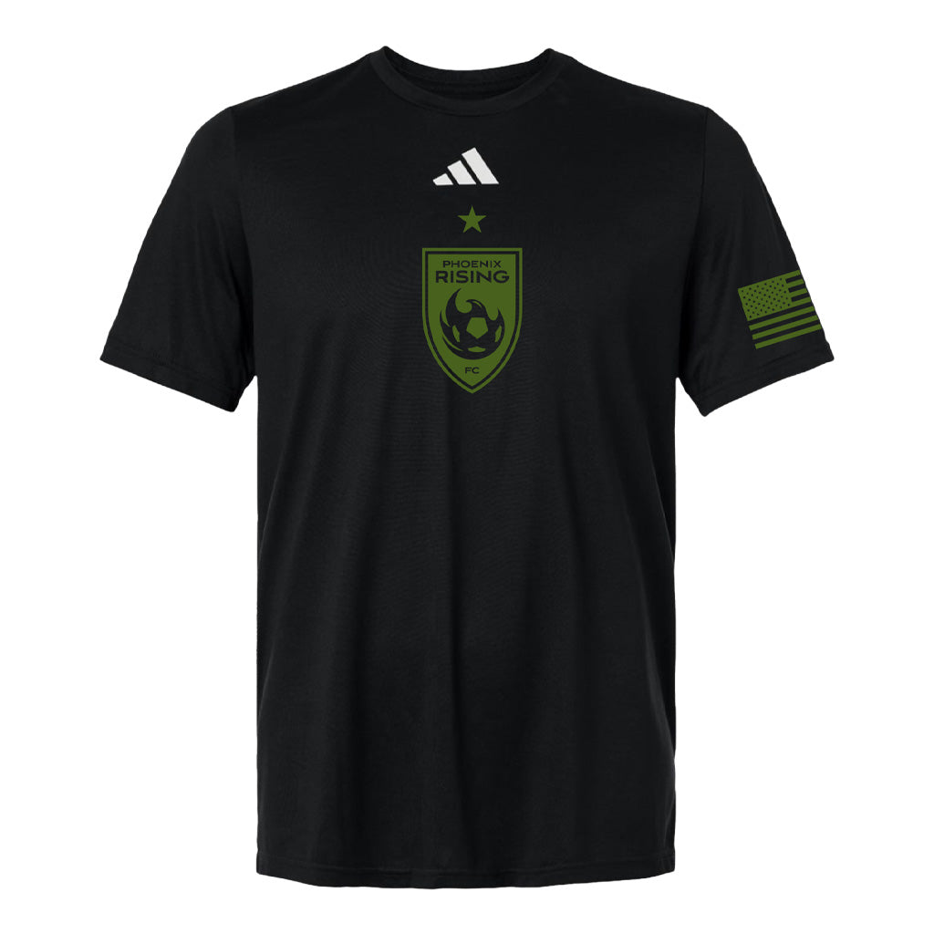 Phoenix Rising adidas 2026 Military Appreciation T-Shirt - Black
