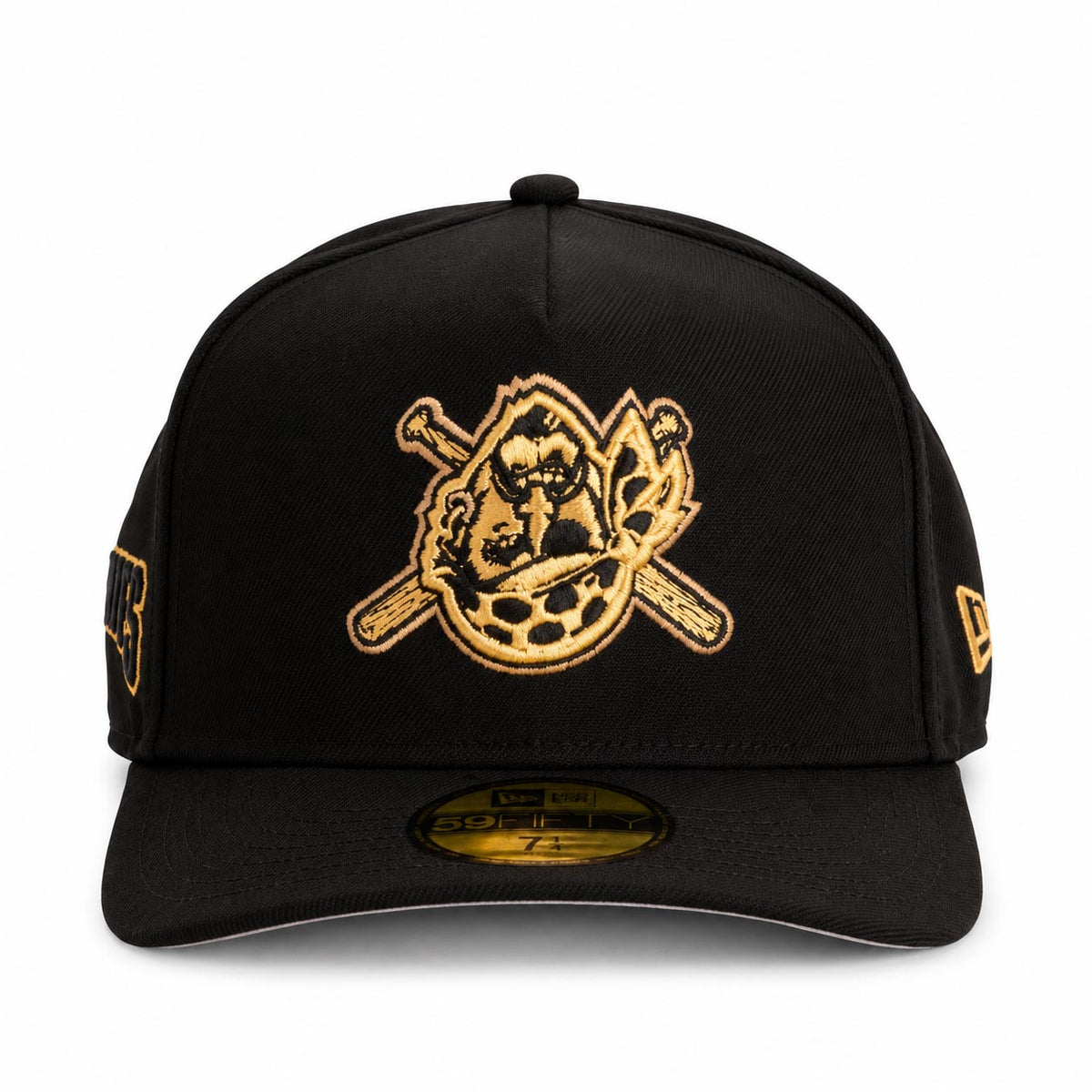 MLB Pittsburgh Pirates New Era Gold Digger 59FIFTY A-Frame Fitted Hat- Black