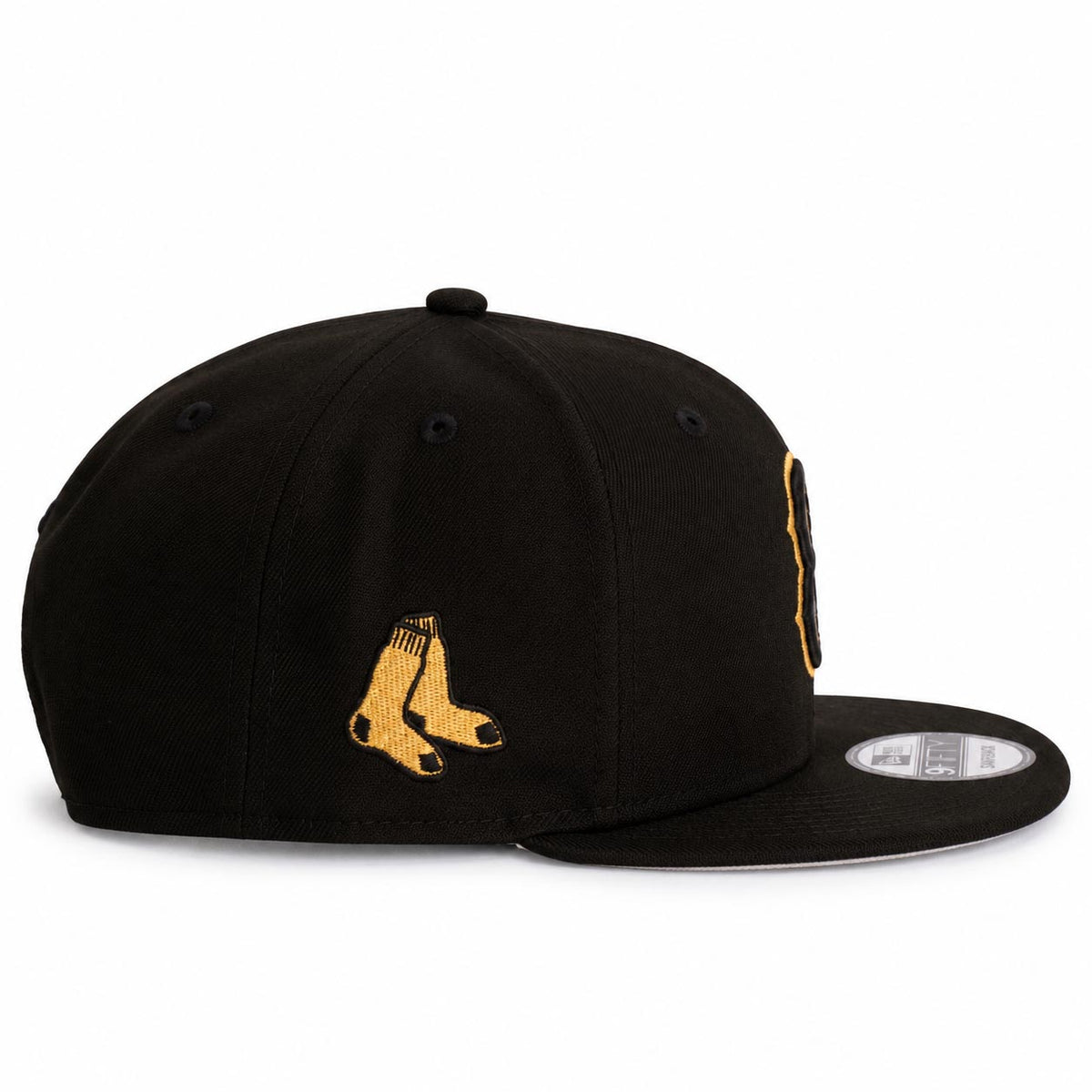 MLB Boston Red Sox New Era Gold Digger 9FIFTY Snapback Hat- Black