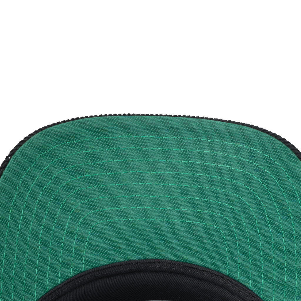 NFL Las Vegas Raiders New Era All Corduroy 9FIFTY A-Frame Snapback Hat - Black
