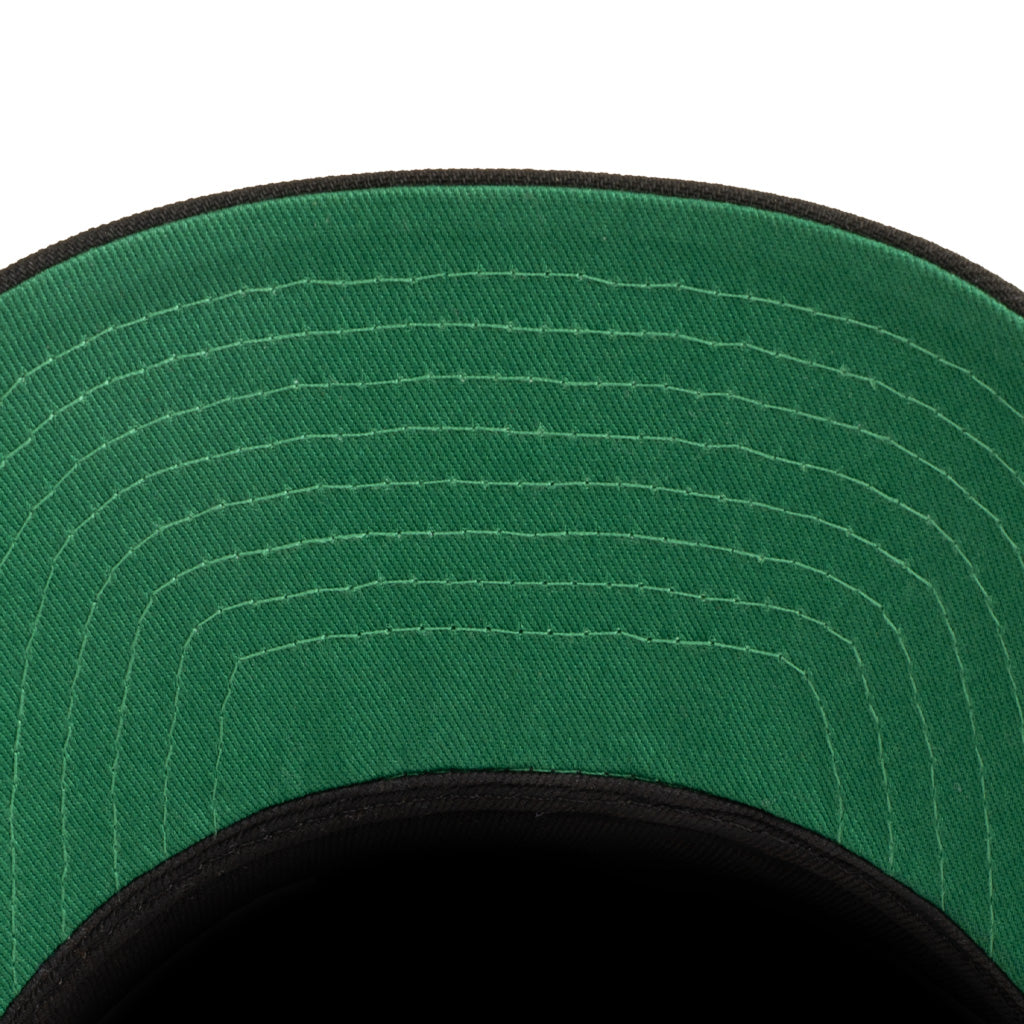 NFL Atlanta Falcons New Era Two-Tone Throwback Team Color 9FIFTY A-Frame Snapback Hat - Cream