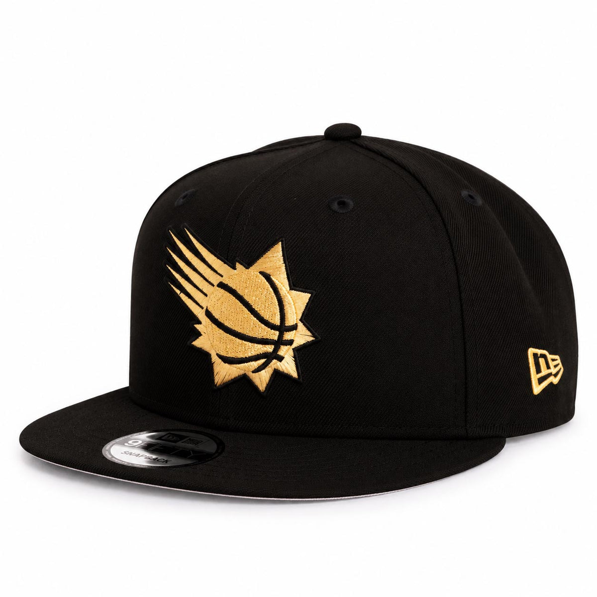 NBA Phoenix Suns New Era Gold Digger 9FIFTY Snapback Hat- Black
