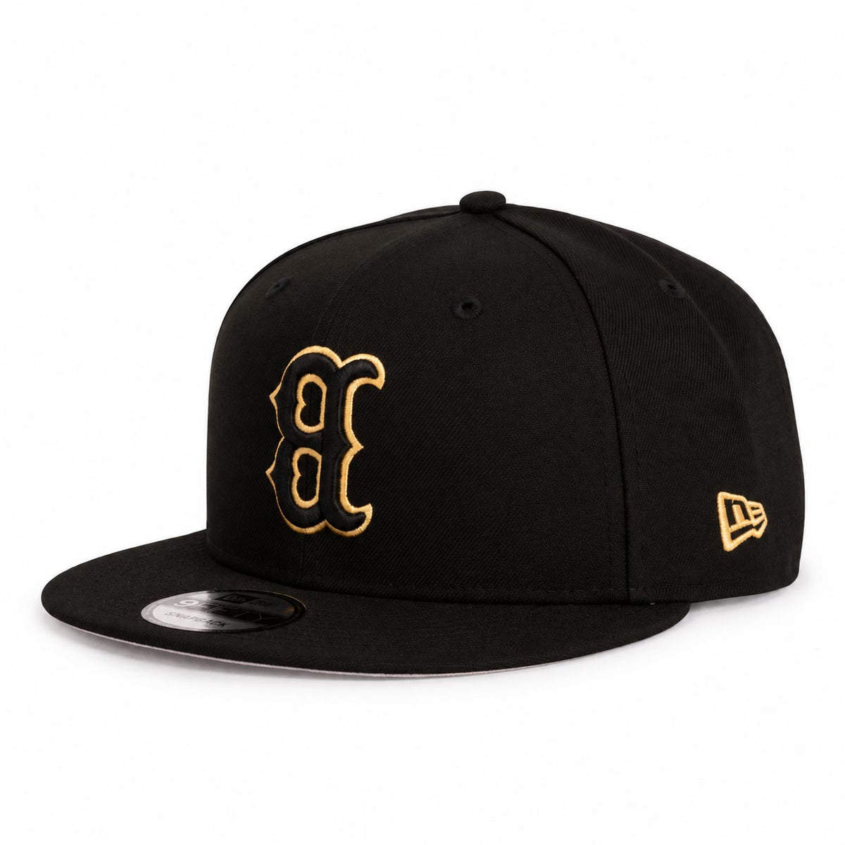 MLB Boston Red Sox New Era Gold Digger 9FIFTY Snapback Hat- Black