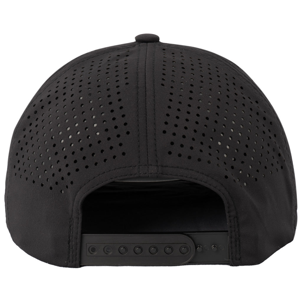 Tucson Sugar Skulls Branded Bills Logo Stack Flat Performance Snapback Hat- Black