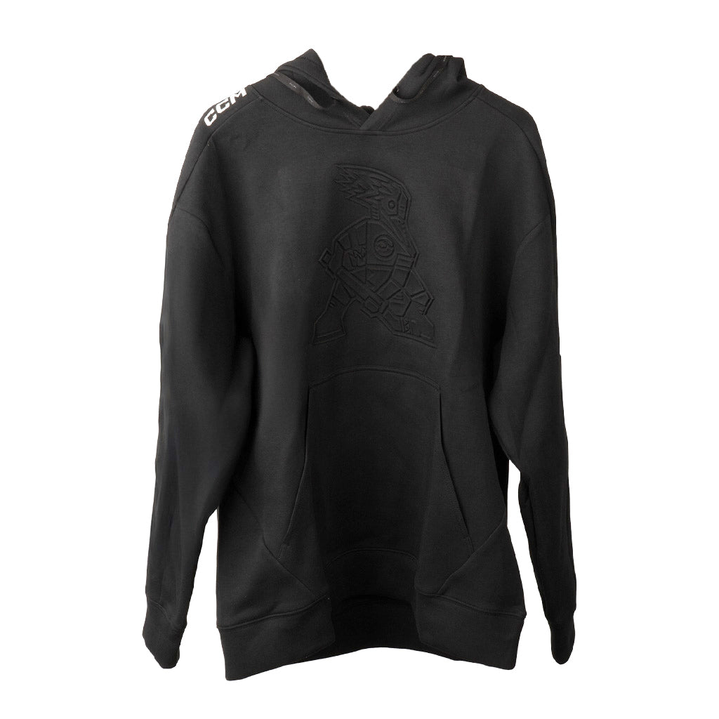 Tucson Roadrunners CCM Debossed Pullover Hoodie - Black