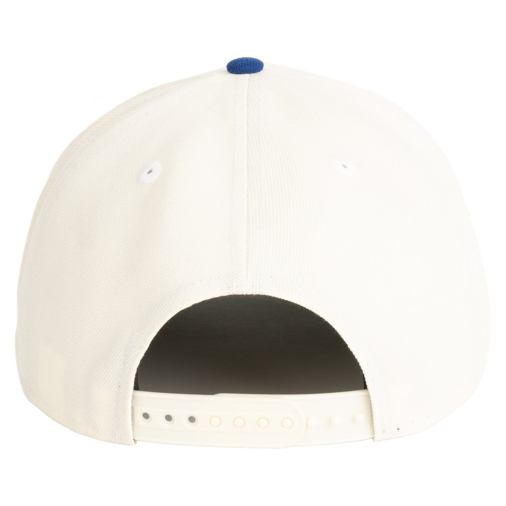 NBA New York Knicks New Era Two-Tone  Throwback Team Color 9FIFTY A-Frame Snapback Hat - Cream