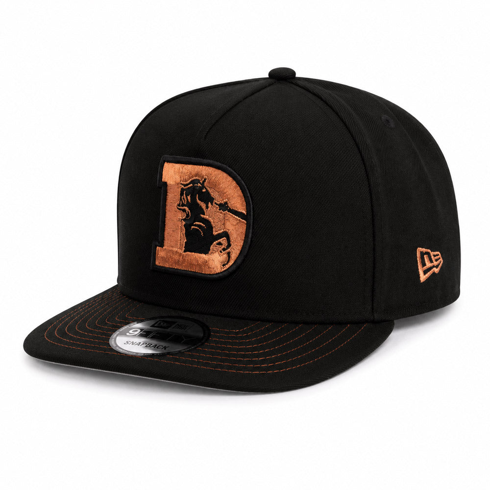 NFL Denver Broncos New Era Copper Mine 9FIFTY A-Frame Snapback Hat - Black