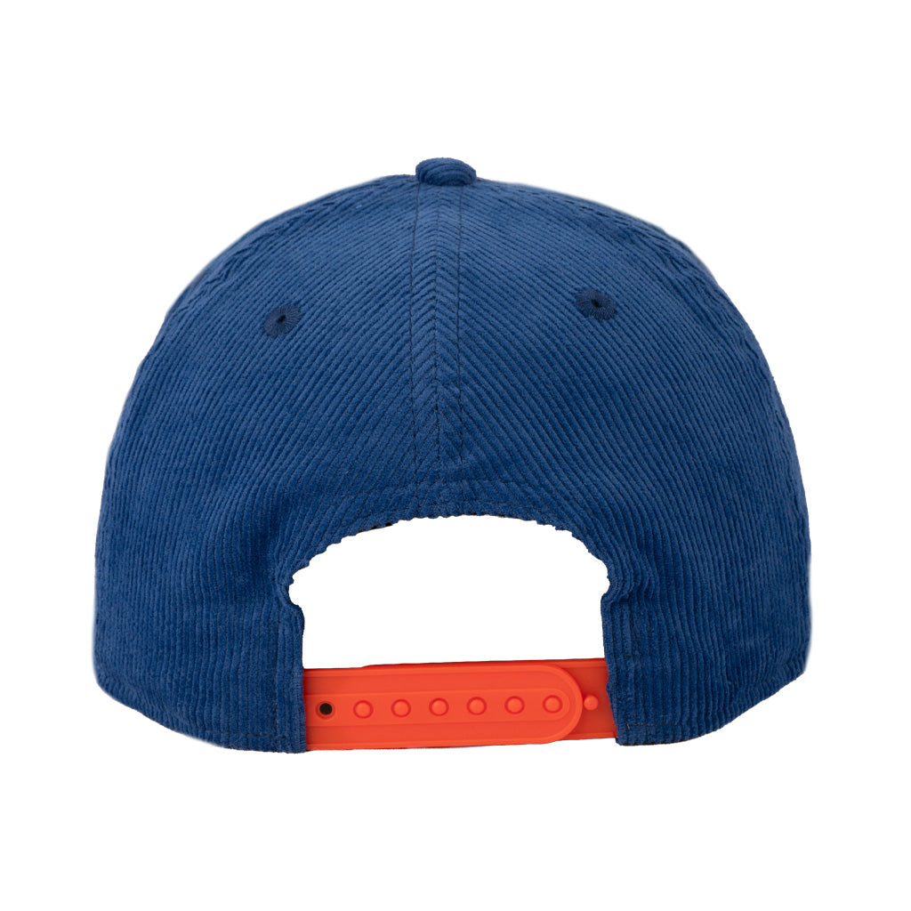 NFL Denver Broncos New Era All Corduroy 9FIFTY A-Frame Snapback Hat - Blue