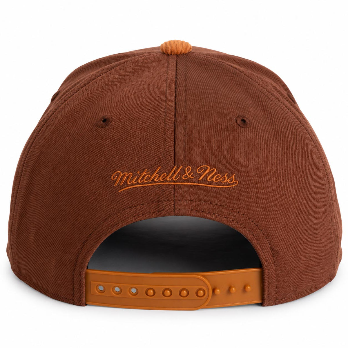 MLB Los Angeles Dodgers Mitchell & Ness Caramel Cord Pro Snapback Hat- Brown