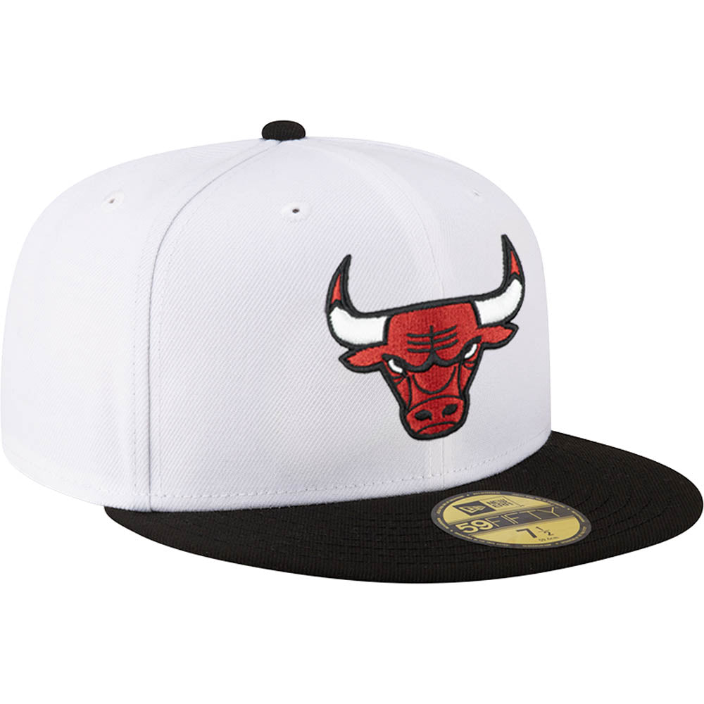 NBA Chicago Bulls New Era Two-Tone Snow 59FIFTY Fitted
