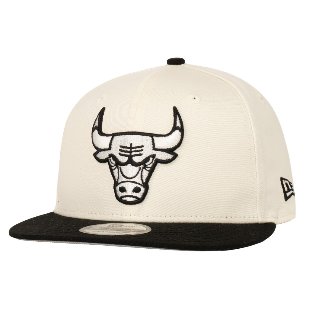 NBA Chicago Bulls New Era Classified Two-Tone 9FIFTY Snapback Hat- Cream