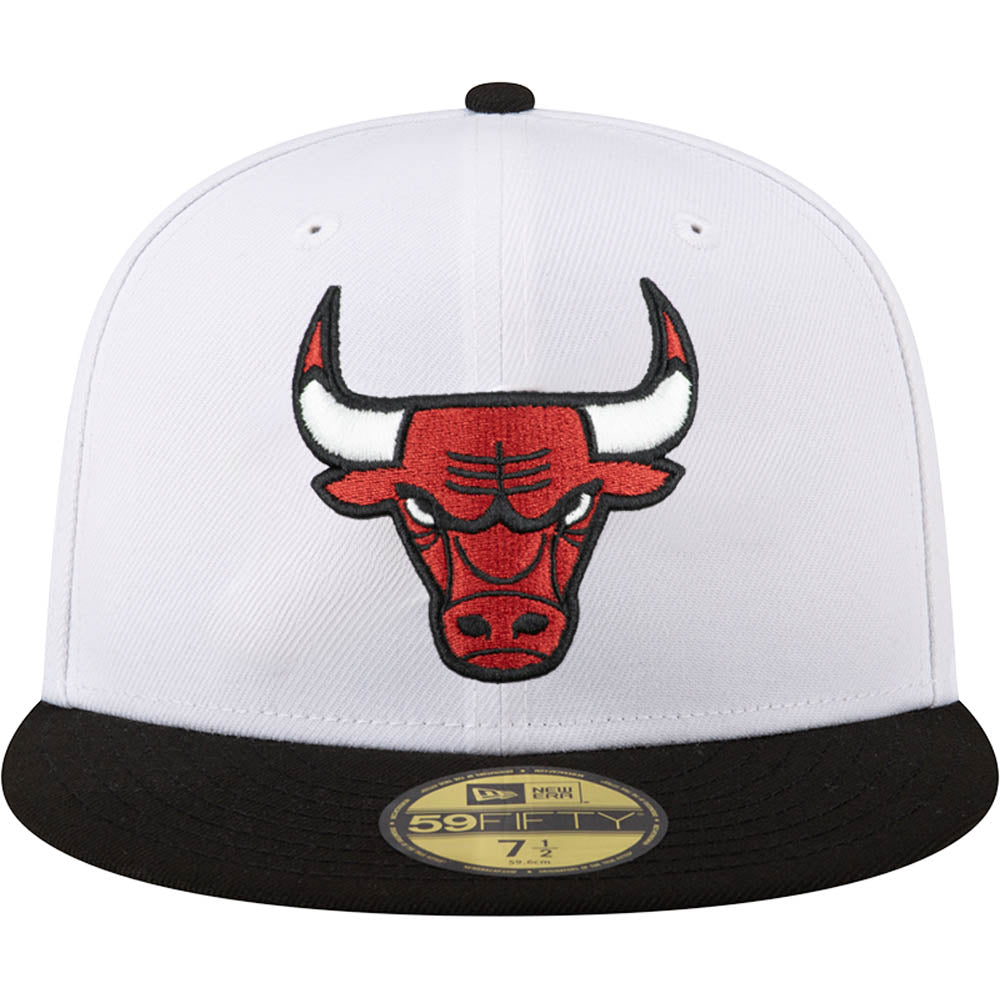 NBA Chicago Bulls New Era Two-Tone Snow 59FIFTY Fitted
