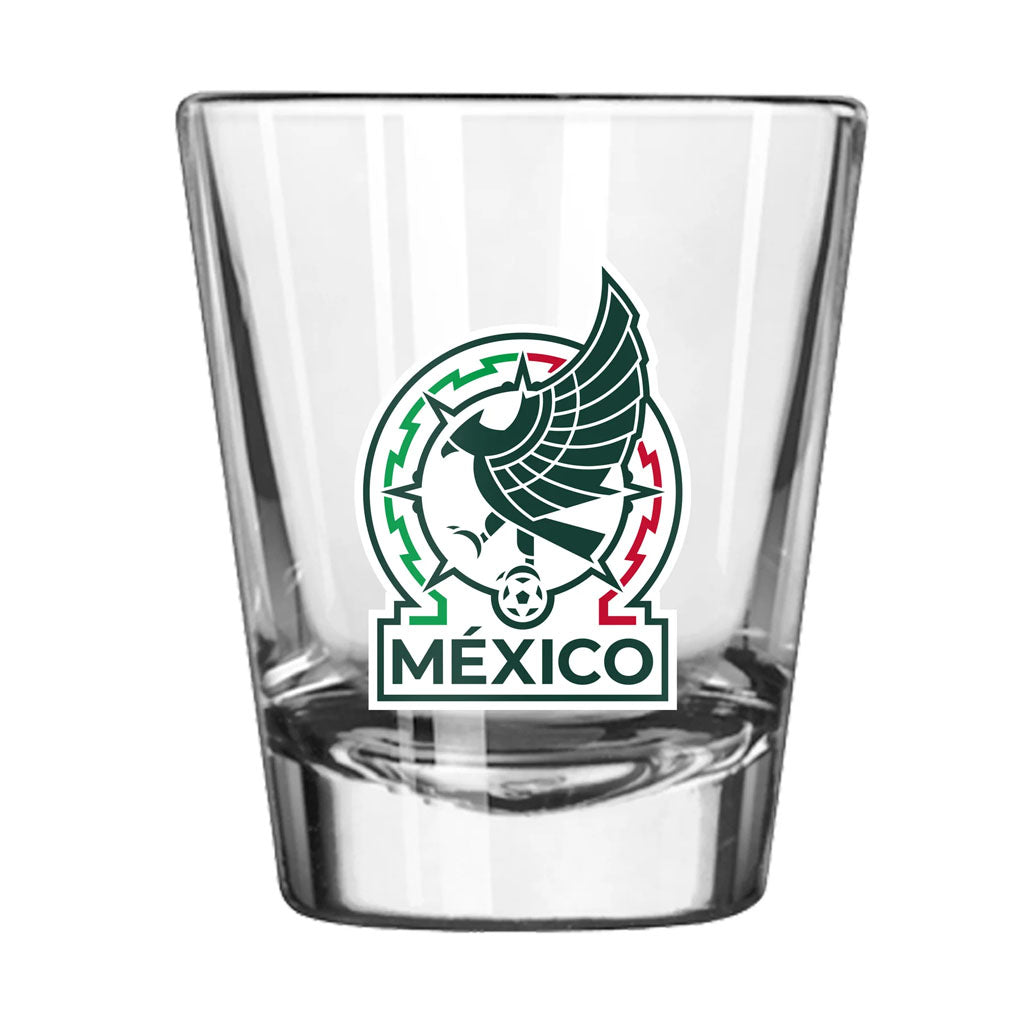 Mexico National Team Logo Brands 2oz Shot Glass