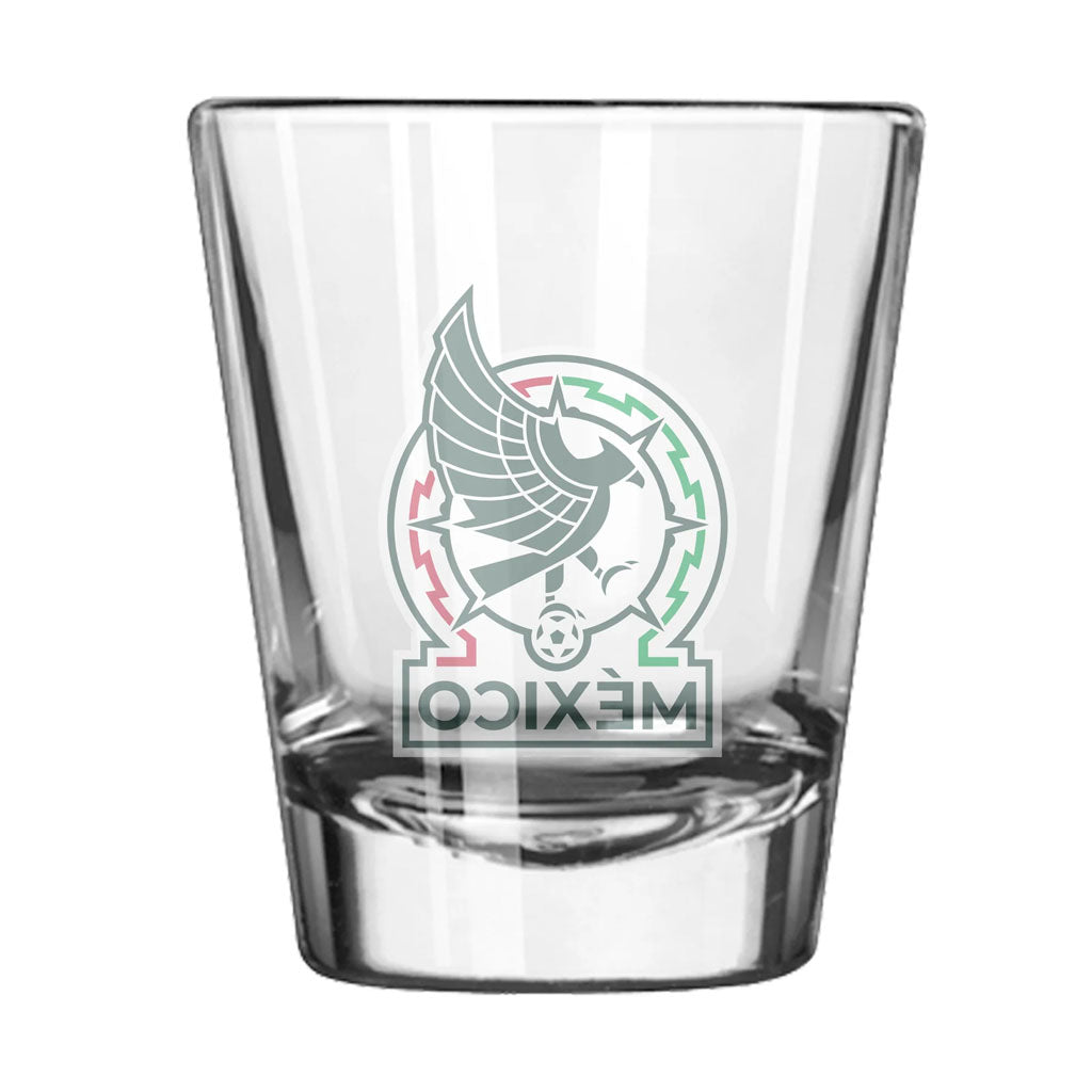 Mexico National Team Logo Brands 2oz Shot Glass