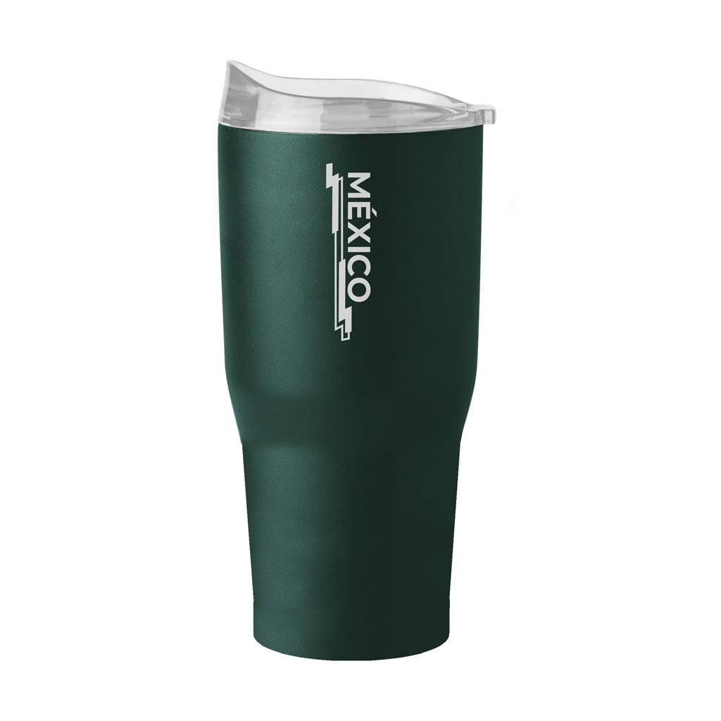 Mexico National Team Logo Brands 30oz Travel Mug Tumbler
