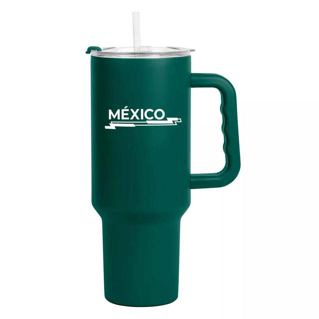 Mexico National Team Logo Brands 40oz Travel Mug