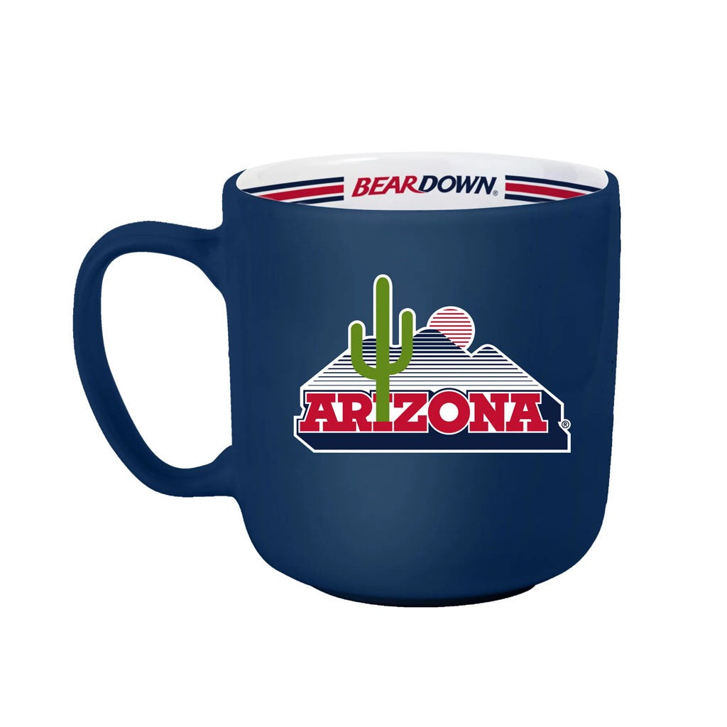 NCAA Arizona Wildcats Logo Brands 15oz Stripe Mug