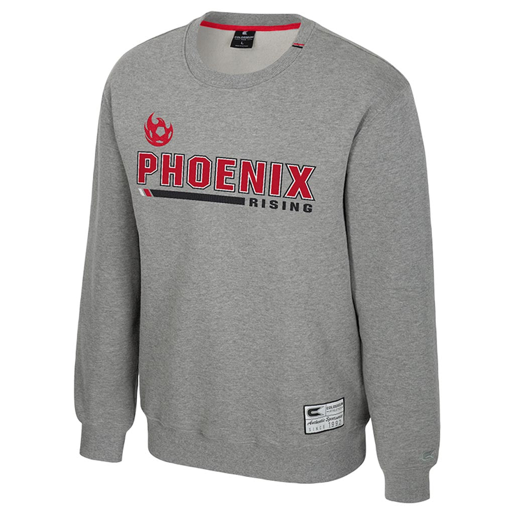 Phoenix Rising Colosseum Charlie Crew Sweatshirt - Gray