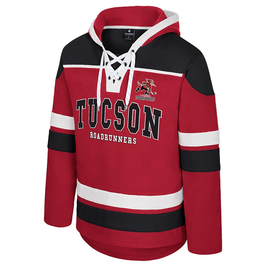 Tucson Roadrunners Colosseum Rivalry Hockey Pullover Hoodie - Red
