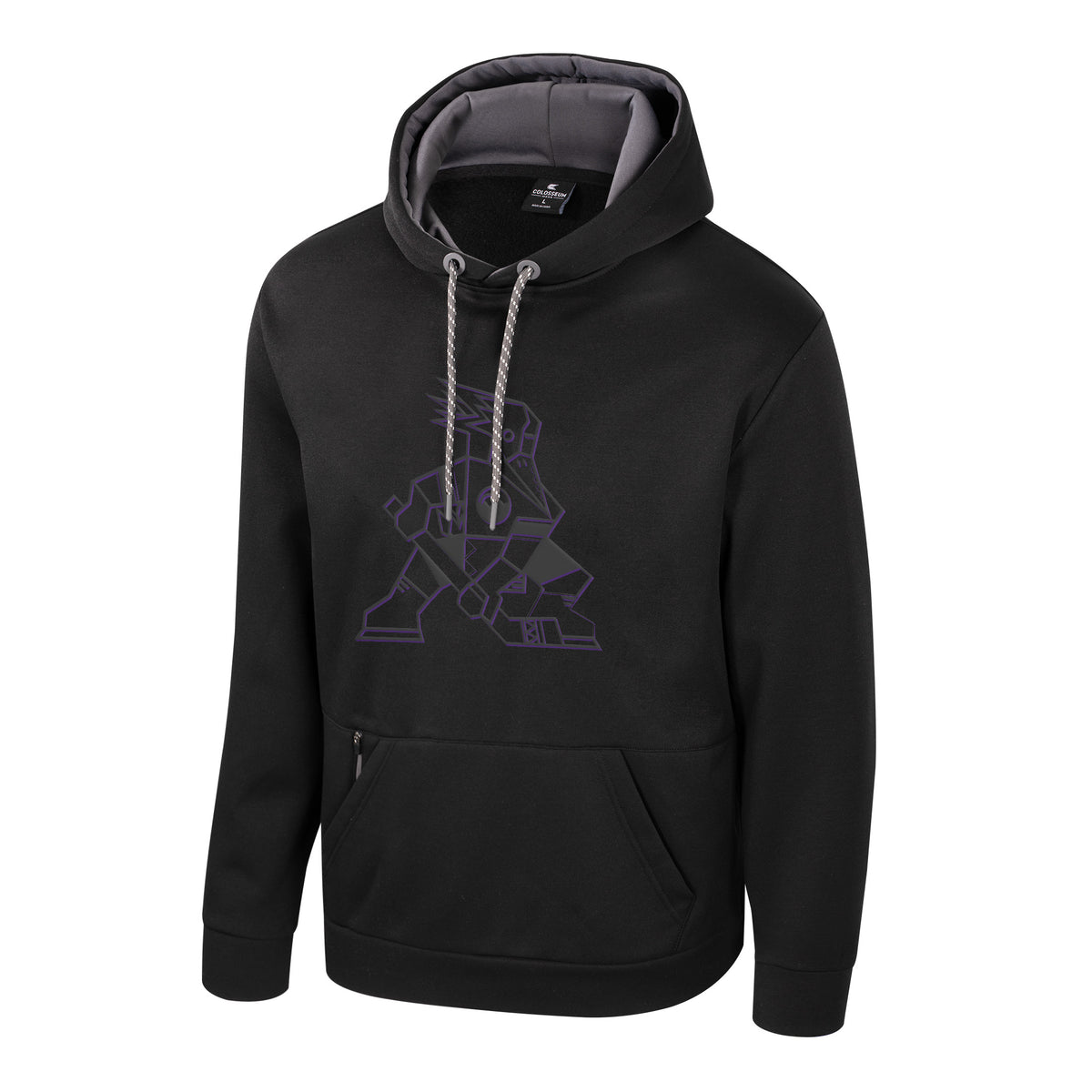 Tucson Roadrunners Colosseum Fridge Black Out Hoodie- Black