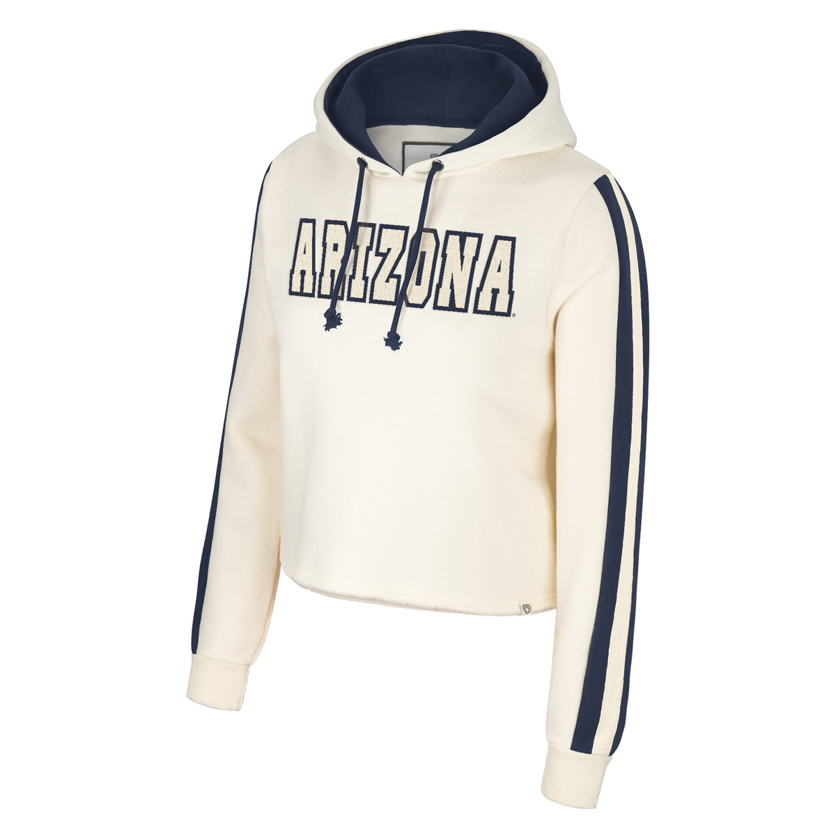 NCAA Arizona Wildcats Women&#39;s Colosseum Perfect Date Cropped Pullover Hoodie