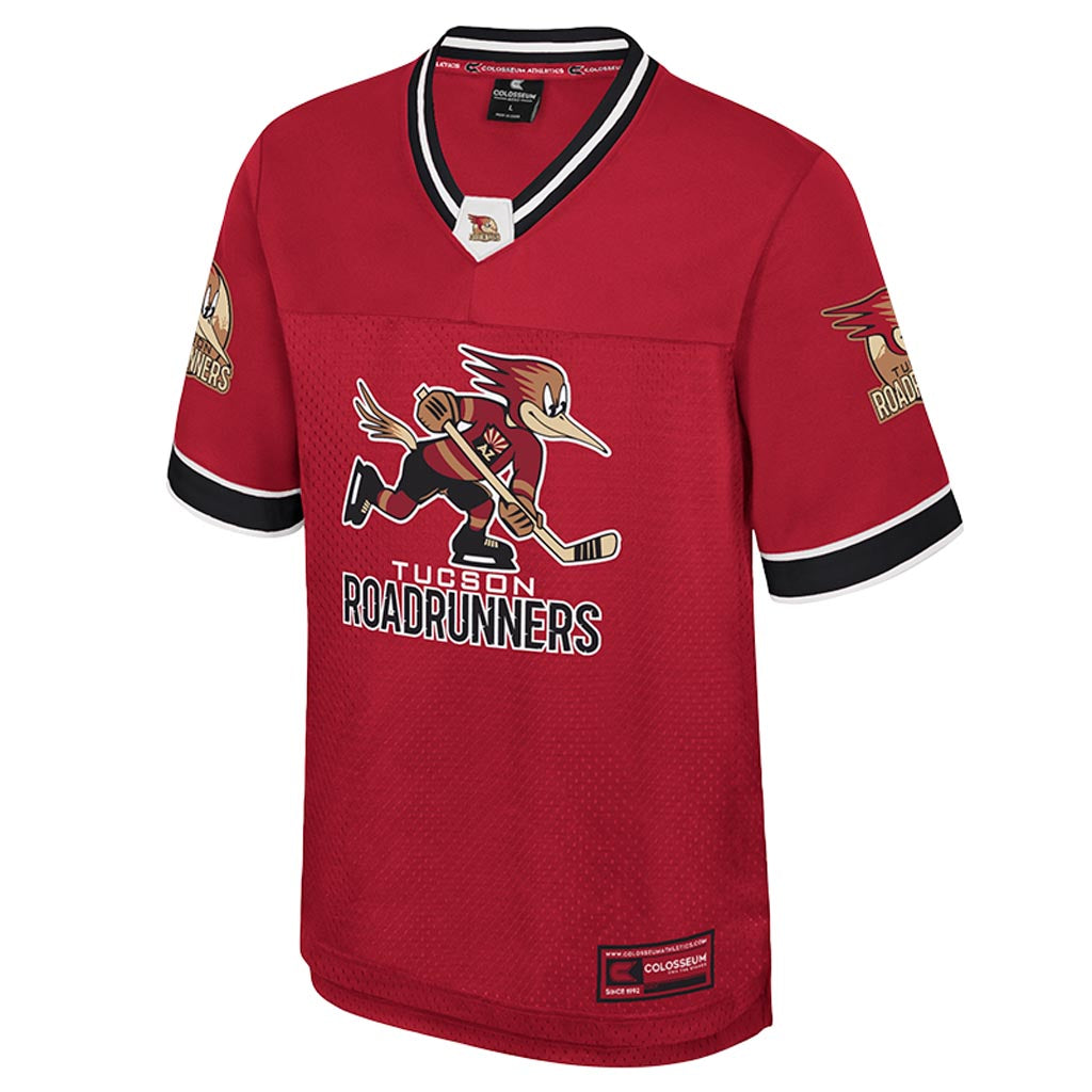 Tucson Roadrunners Colosseum Nothing But the Hits Football Jersey - Red