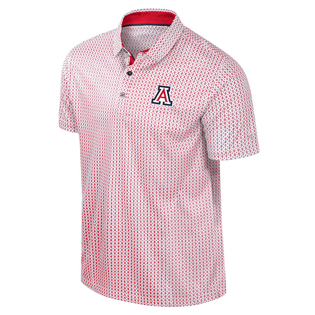 NCAA Arizona Wildcats Colosseum Reynolds Polo - Red
