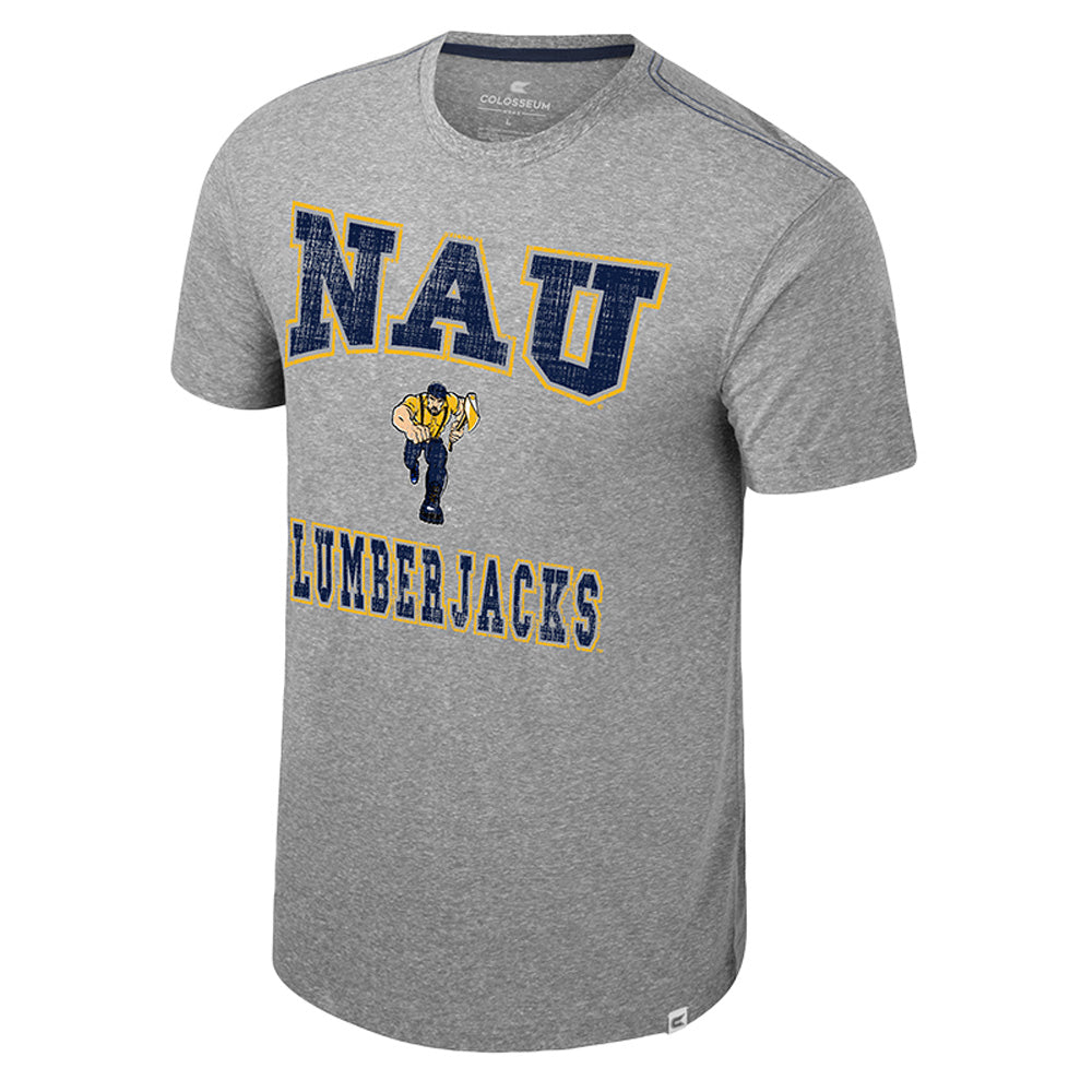 NCAA Northern Arizona Lumberjacks Colosseum Buddy Tri-Blend T-Shirt - Heather Gray