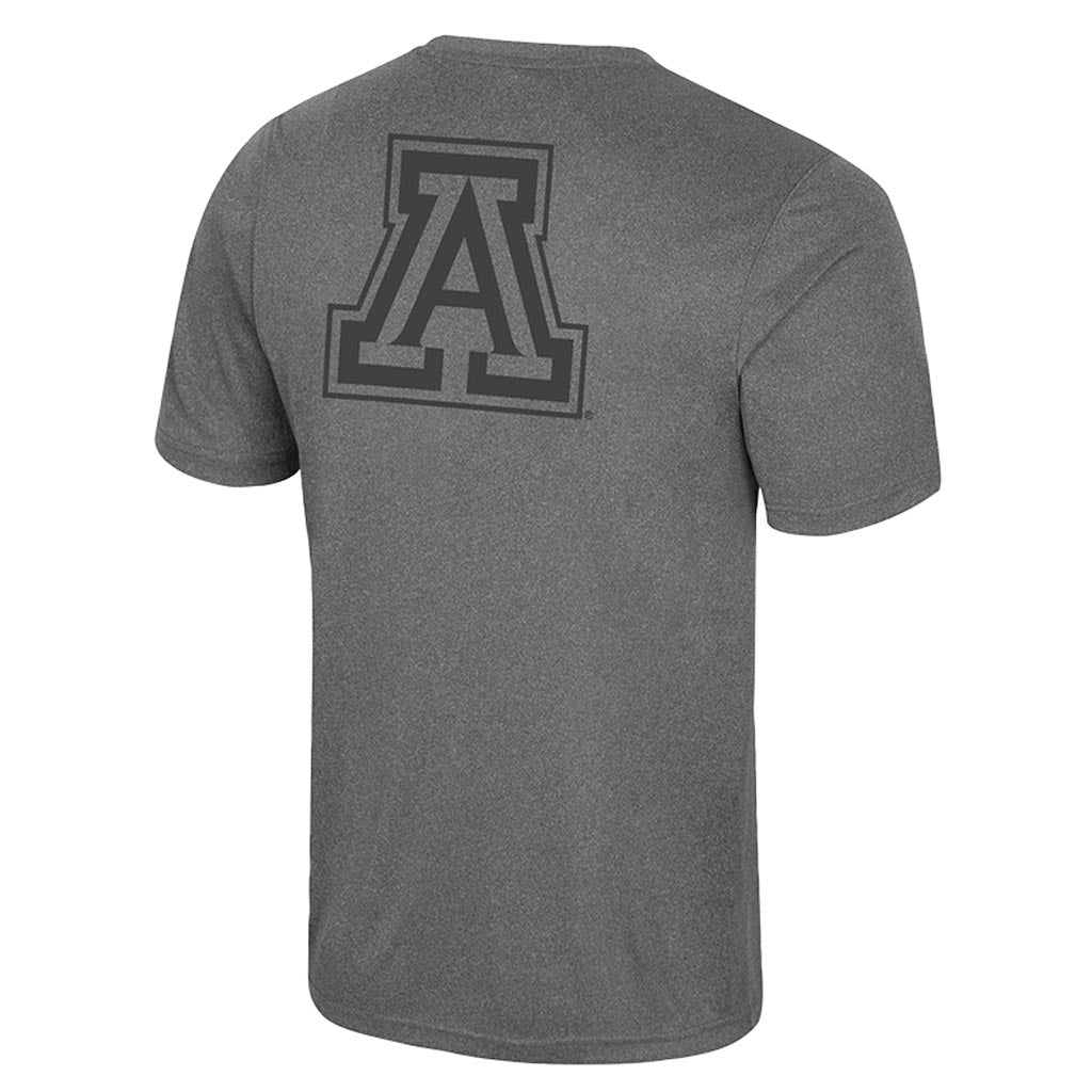 NCAA Arizona Wildcats Colosseum Twin T-Shirt - Charcoal