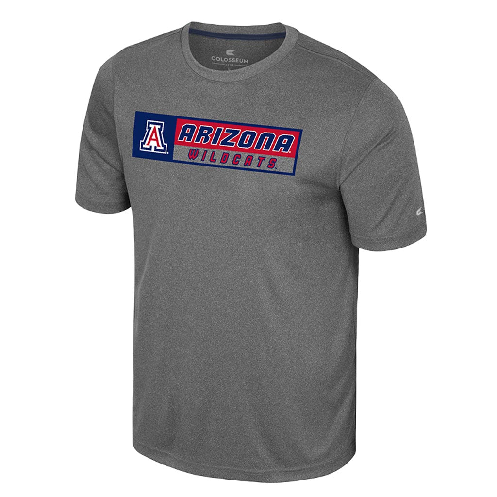 NCAA Arizona Wildcats Colosseum Twin T-Shirt - Charcoal