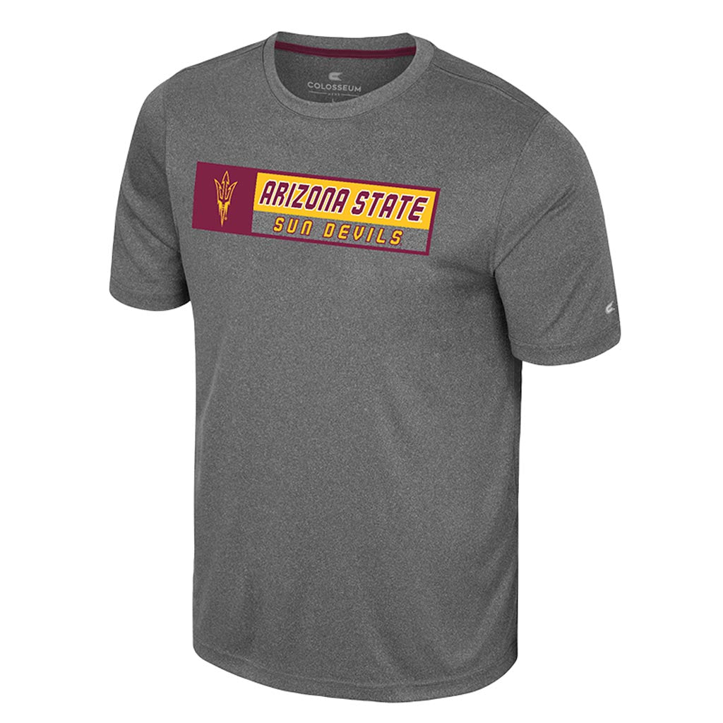 NCAA Arizona State Sun Devils Colosseum Twin T-Shirt - Charcoal