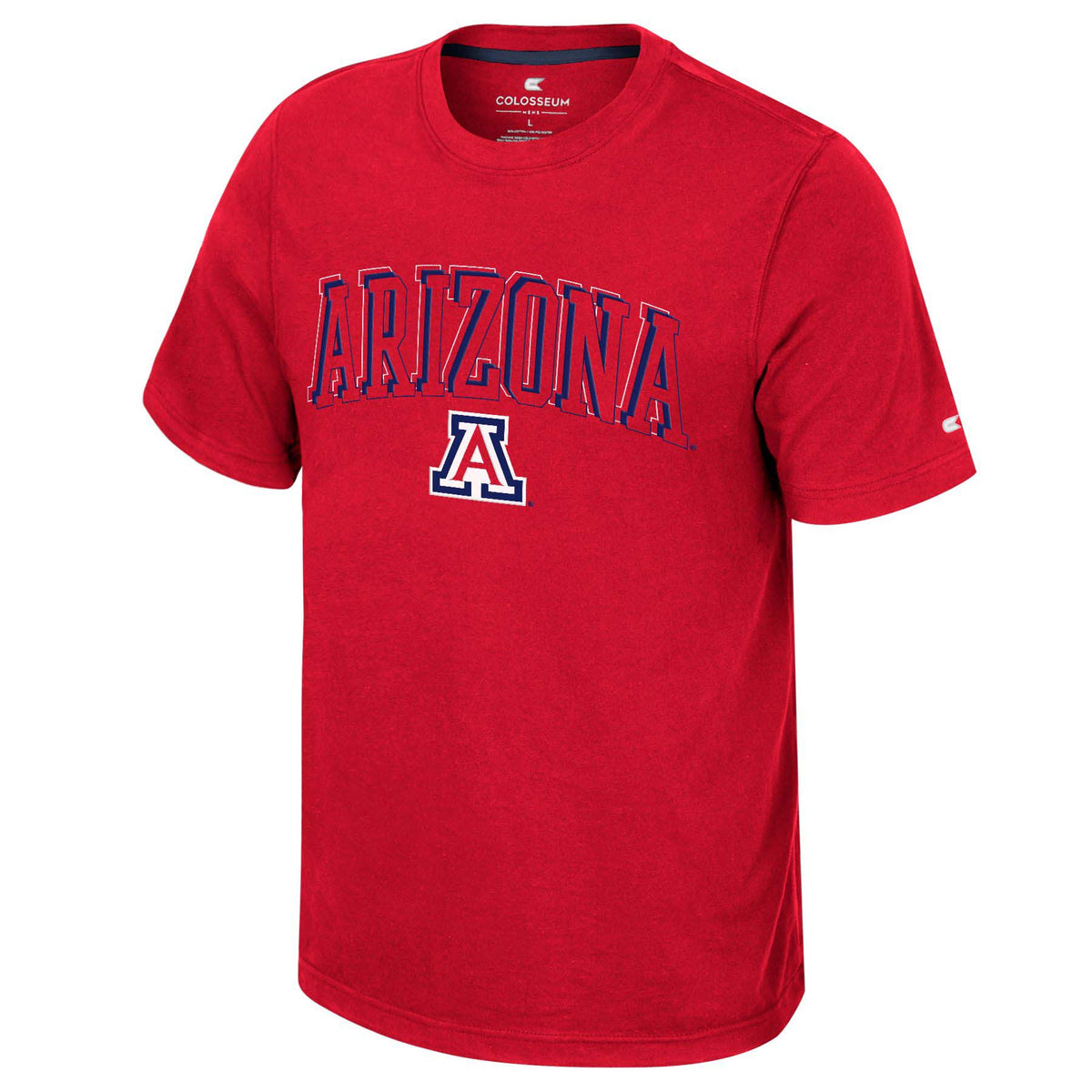 NCAA Arizona Wildcats Colosseum Richie T-Shirt- Red