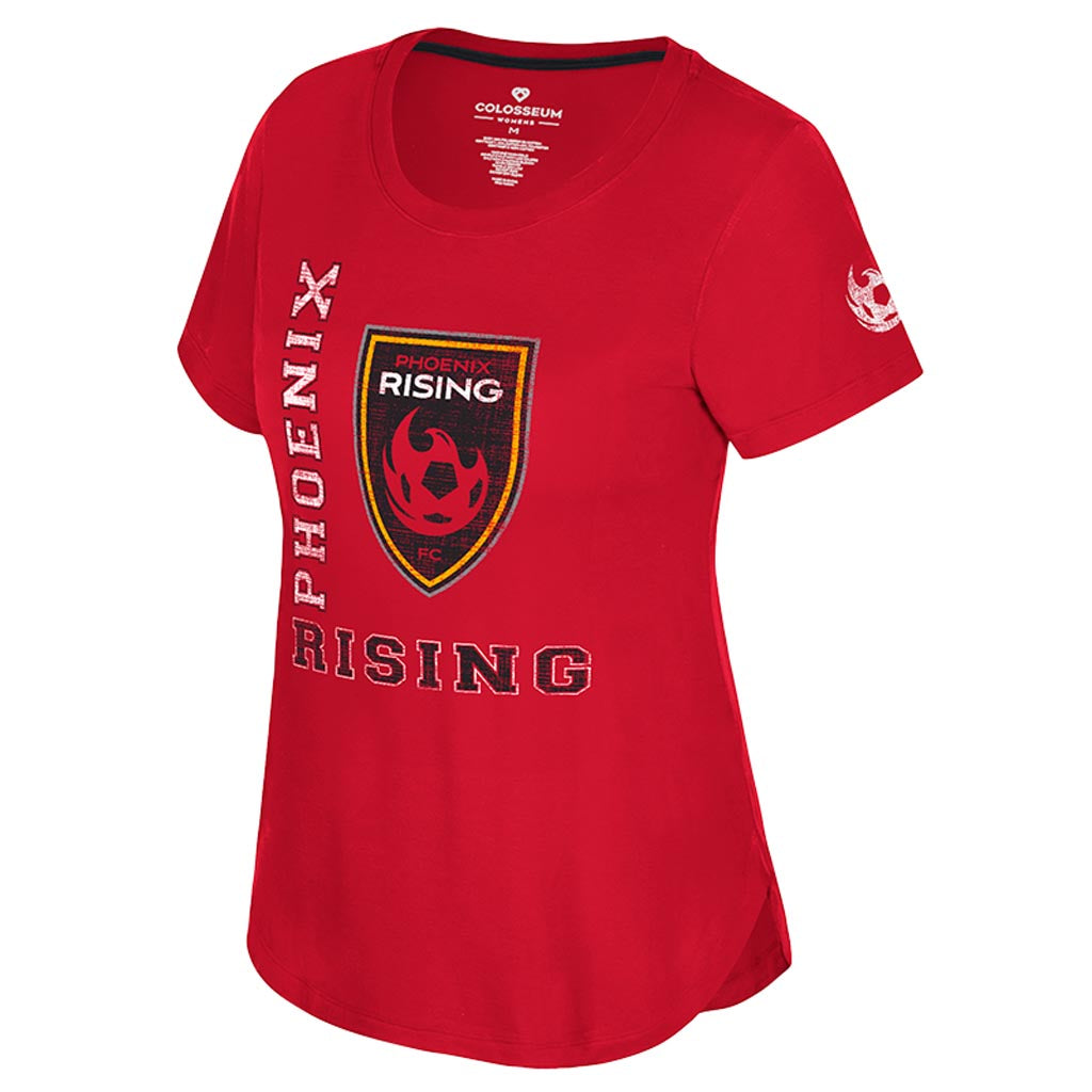 Phoenix Rising Women's Colosseum Work to Live T-Shirt - Red