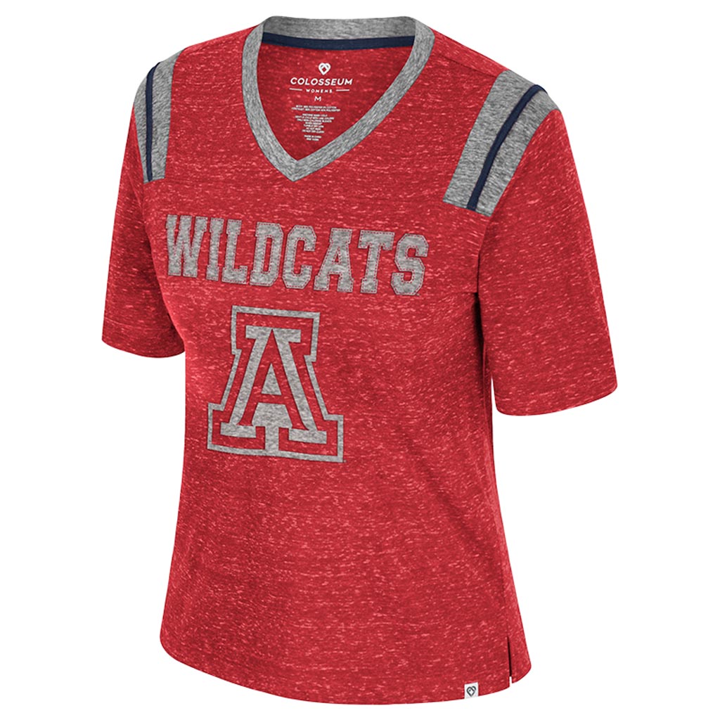 NCAA Arizona Wildcats Women's Colosseum Toodles Poodles T-Shirt - Red