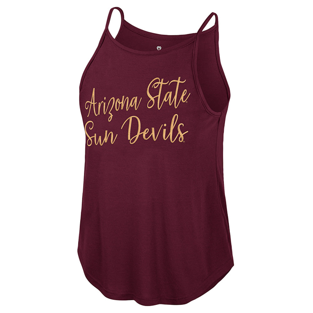 NCAA Arizona State Sun Devils Women&#39;s Colosseum Eloise Tank Top