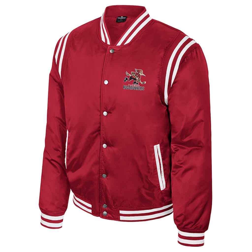 Tucson Roadrunners Colosseum Paddy's Sateen Snap Jacket - Red