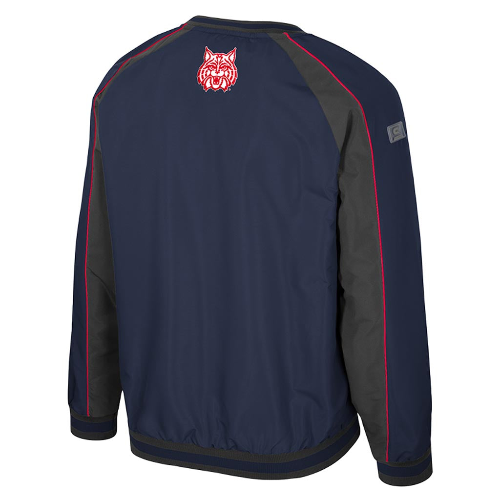 NCAA Arizona Wildcats Colosseum Goes America Coach Jacket - Navy