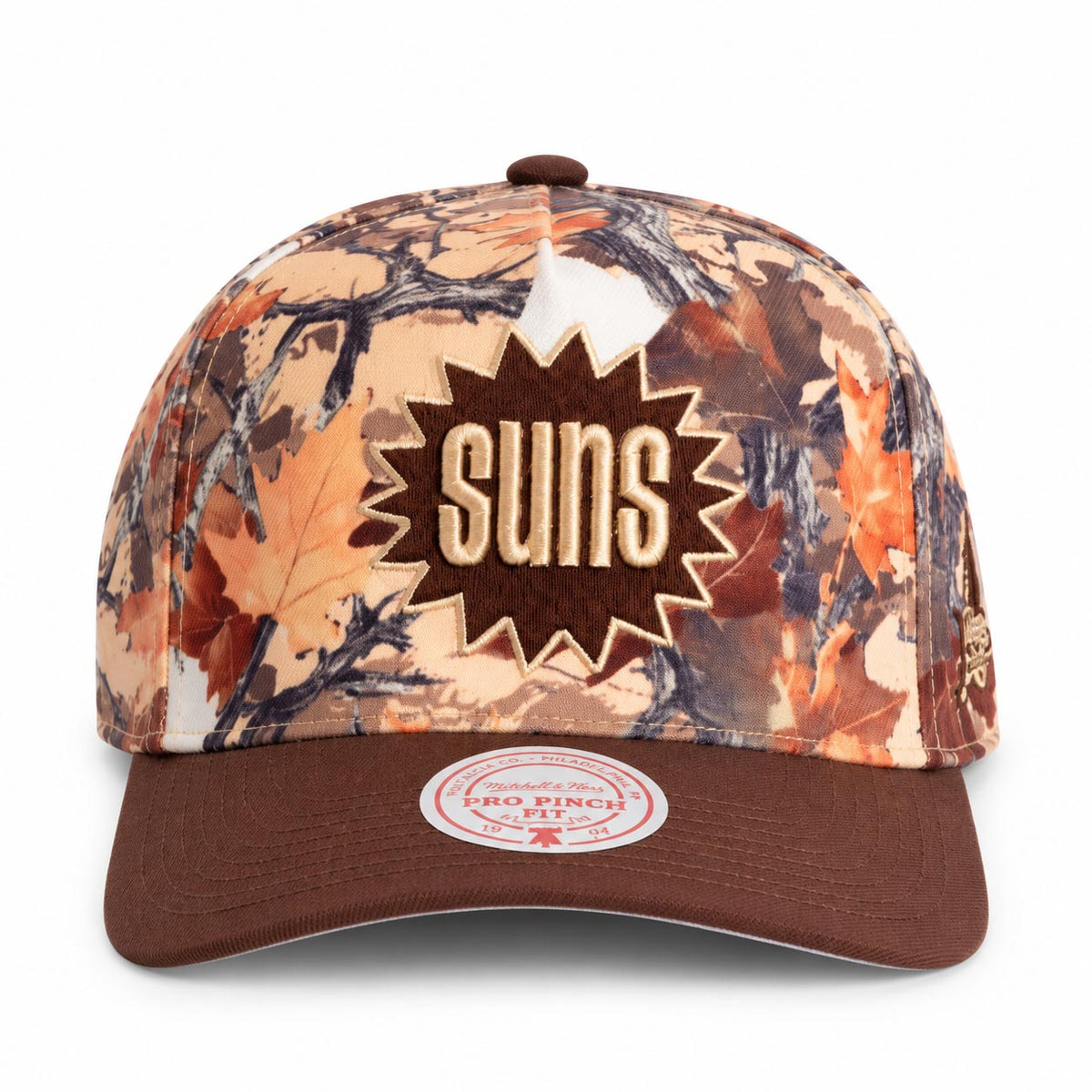 NBA Phoenix Suns Mitchell & Ness Pro Leaf Snapback Hat- Camo