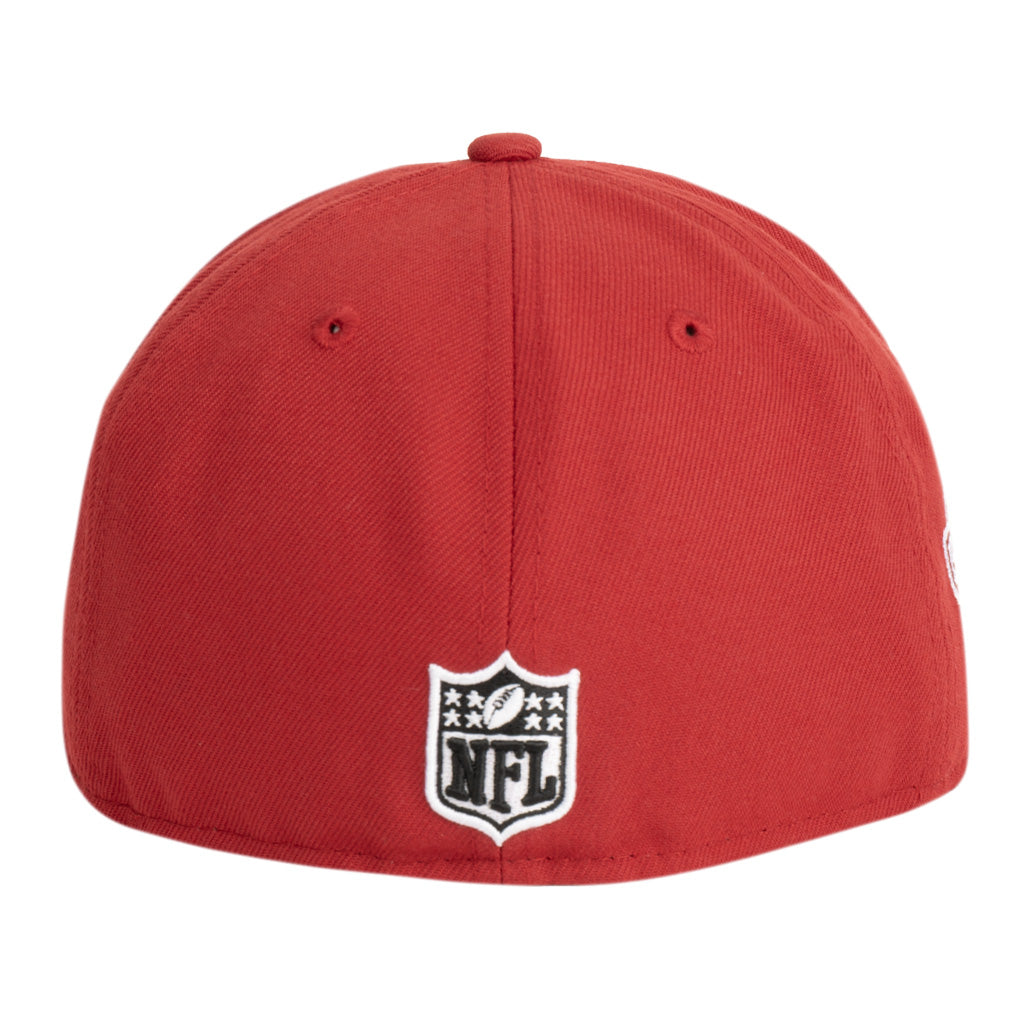NFL Arizona Cardinals New Era Team Under Visor 59FIFTY Fitted Hat - Red