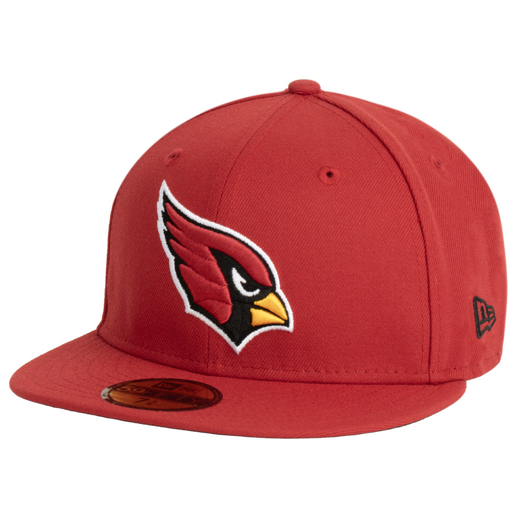 NFL Arizona Cardinals New Era Team Under Visor 59FIFTY Fitted Hat - Red