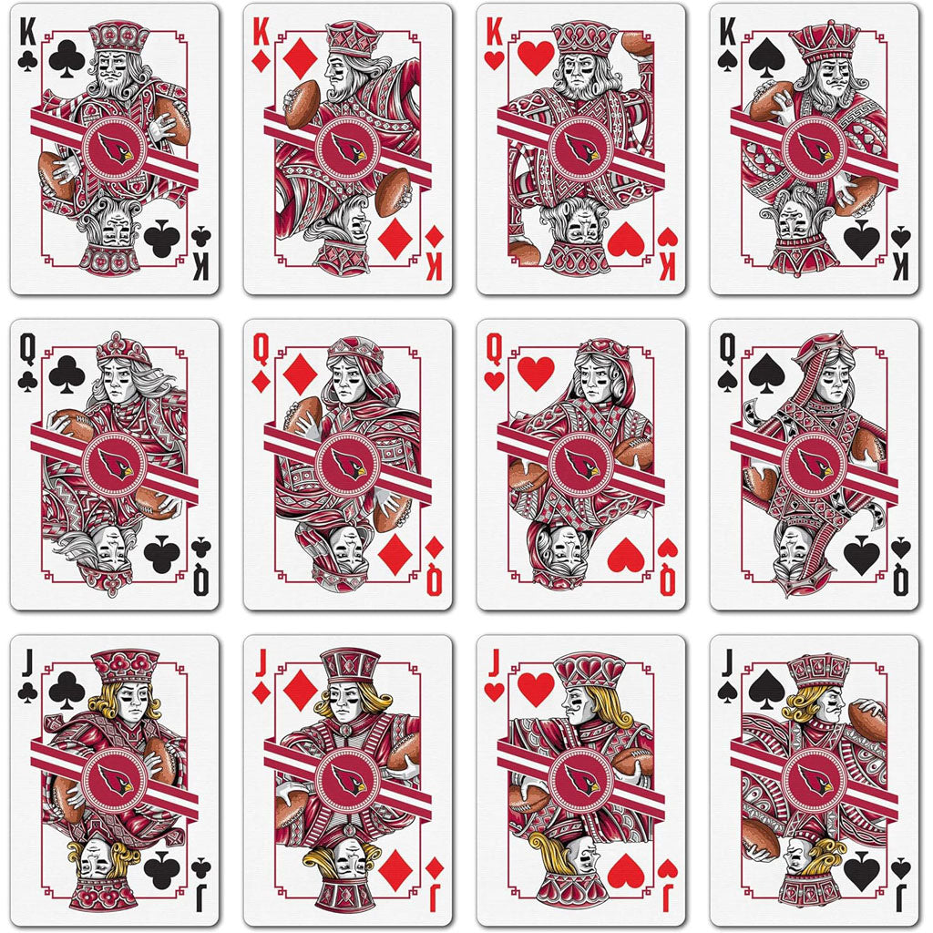 NFL Arizona Cardinals YouTheFan Playing Cards